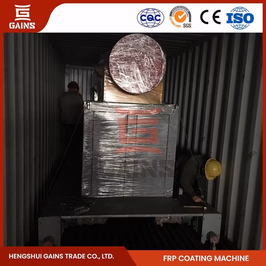 Gains Automatic Spray Machine Factory PU Resin Spray Machine China FRP Spray Machine with Gun