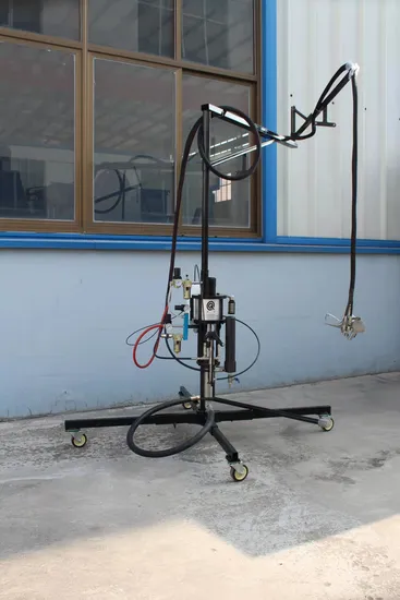 Glass Fiber Reinforced Plastic Spraying Machine FRP Composite Roving Fiber Glass Chopper Chop Resin Spray Gun System Machine