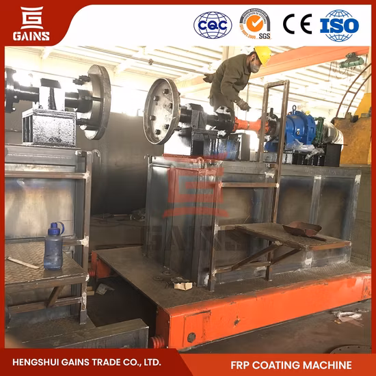 Gains Automatic Spray Machine Factory PU Resin Spray Machine China FRP Spray Machine with Gun