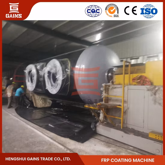 Gains Automatic Spray Machine Factory PU Resin Spray Machine China FRP Spray Machine with Gun